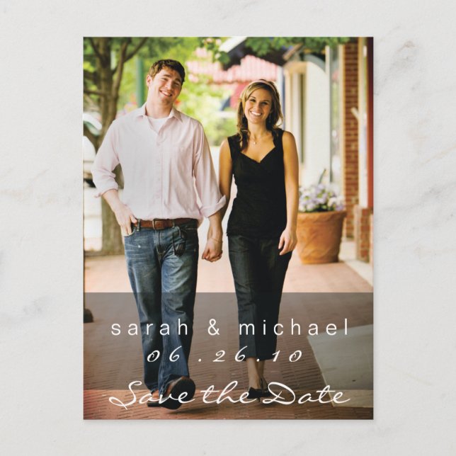 Save the Date Postcard Photo 02 (Front)