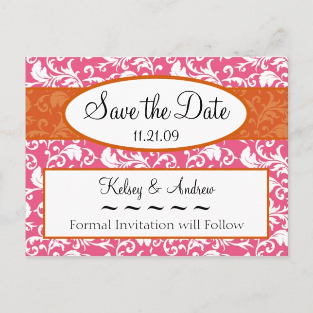 Save the Date Postcards (Front)