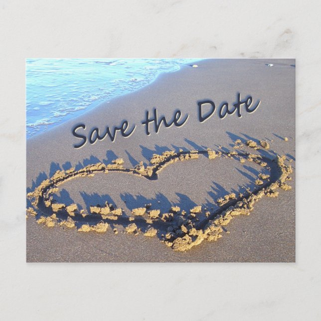 Save the Date postcards (Front)