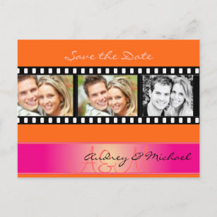 Save the Date postcards insert your photos
