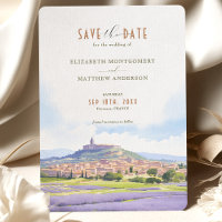 Save The Date Provence France Destination