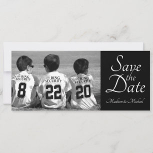 Save the Date Ring Bearer Photo Cards