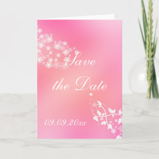 "Save the date" Romantic Design Announcement