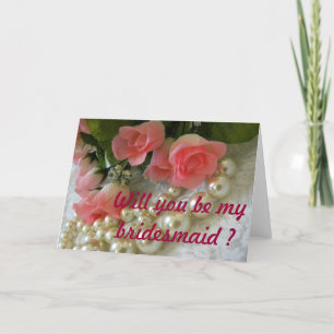 Save the date roses and golden pearls invitation