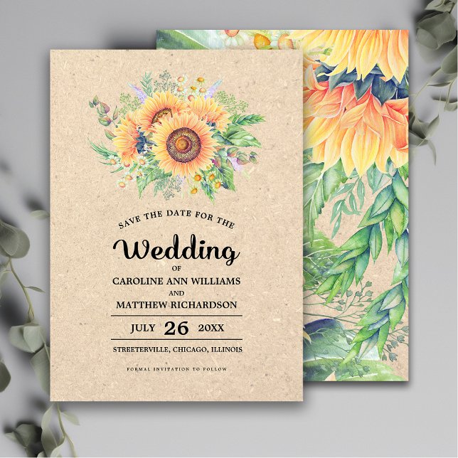Save the Date. Rustic Wedding Announcements (Creator Uploaded)