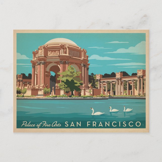 Save the Date | San Francisco, CA 2 Announcement Postcard (Front)