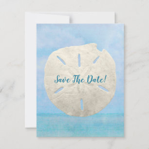 Save the Date sand dollar