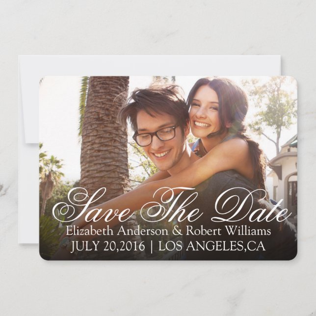 Save The Date | Save Our Wedding Date (Front)
