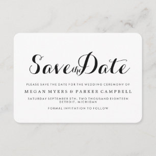 Save the Date   Simplistic Mod