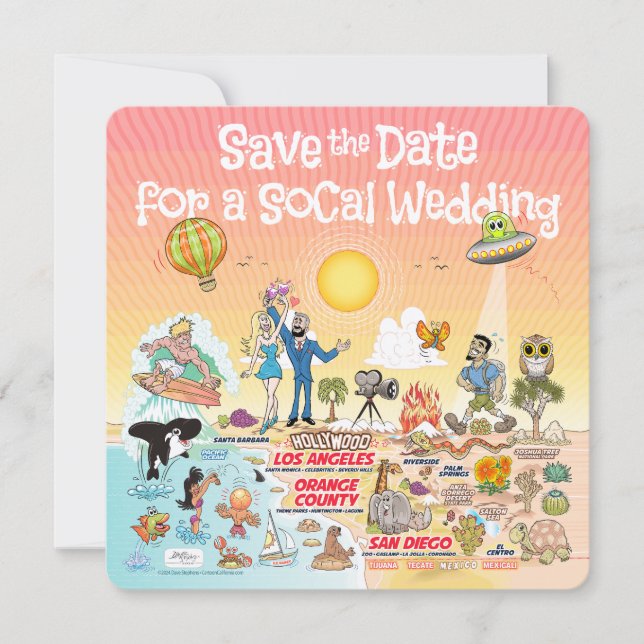 Save the Date SoCal Invitation (Front)