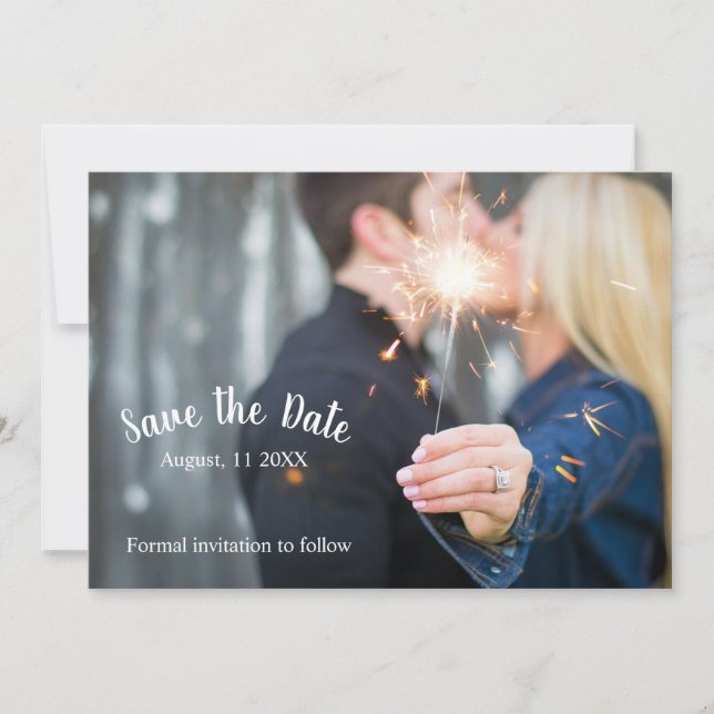 Save the Date - Sparkler (Front)