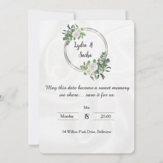 Save the Date – Sweet Memory Invitation