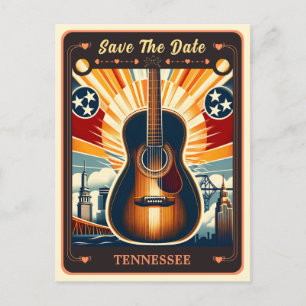 Save the Date   Tennessee Invitation Postcard