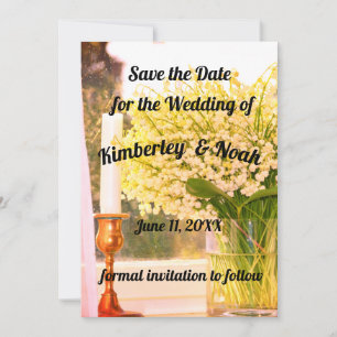 Save the Date Thank You Card