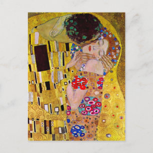 Save the Date! The Kiss by Gustav Klimt Announcement Postcard
