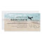 Save the Date Tropical Beach Hearts Boarding Pass