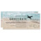 Save the Date Tropical Beach Hearts Boarding Pass