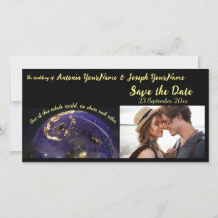 Save the Date True Love Wedding Announcement