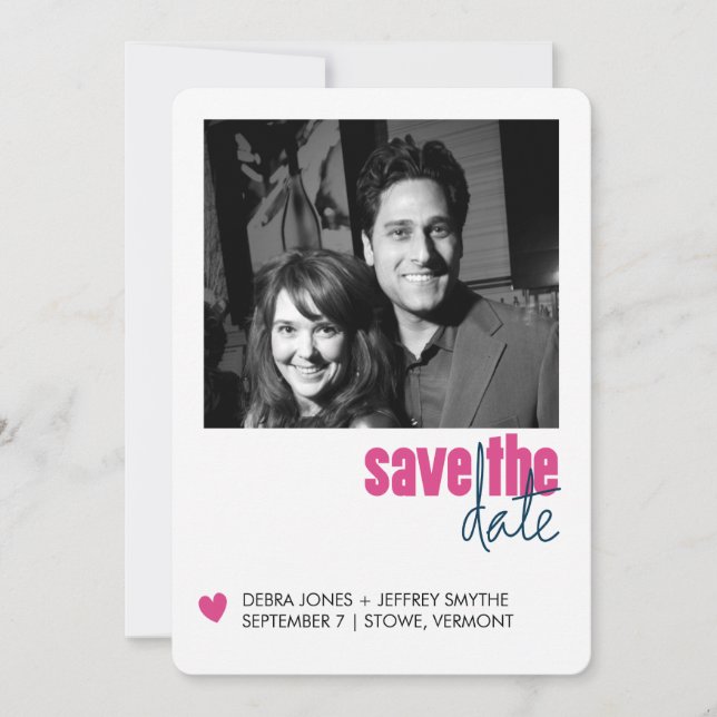 Save the Date Uptown (Front)