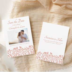 Save the Date Verona Sunset Wedding Cards