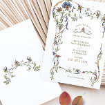 Save the Date Vintage Victorian Belle Epoque Invitation<br><div class="desc">Vintage Victorian wedding invitations in a floral,  romantic,  and whimsical design. Victorian flourishes complement classic art deco fonts. Please enter your custom information,  and you're done. If you want to change the design,  click the blue "Customise It" button. Thank you so much for considering my design for your wedding!</div>
