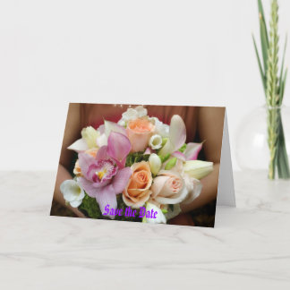 Save the Date Wedding Announcement