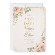 Save the Date Wedding Invitation