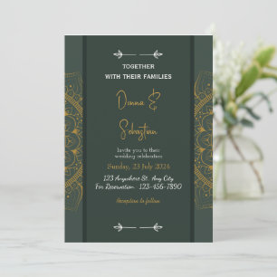 save the date   Wedding Invitation