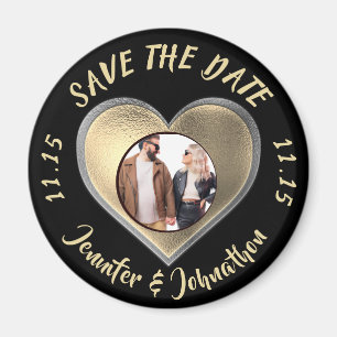 Save the Date Wedding Magnet