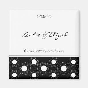 Save the Date - Wedding Magnet