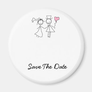 Save The Date Wedding Magnets