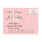 Save the Date Wedding Monogram Announcement Card