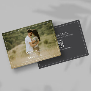 Save the Date Wedding Photo Template