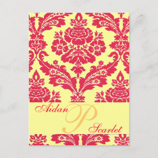 SAVE THE DATE WEDDING POST CARD 2 -Customise!