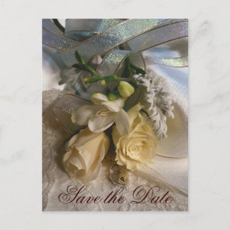 Save the Date Wedding Postcard