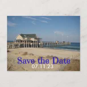 Save the Date Wedding Site Photo Post Card