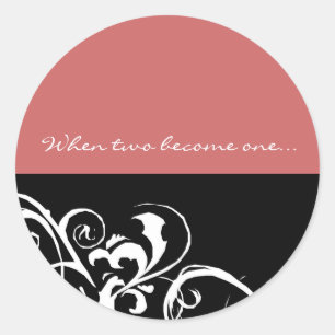 Save the Date -  Wedding Sticker