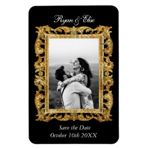 Save the Date - Wedding - Unique Fridge Magnet