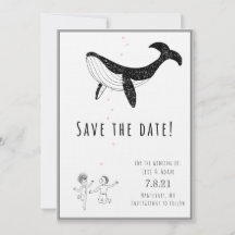 Save the Date -  Whales in Love