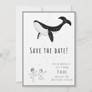 Save the Date -  Whales in Love