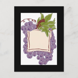 Save The Date Wine Label Wedding Card