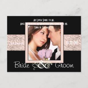 Save The Date with Your Photo Announcement Postcard