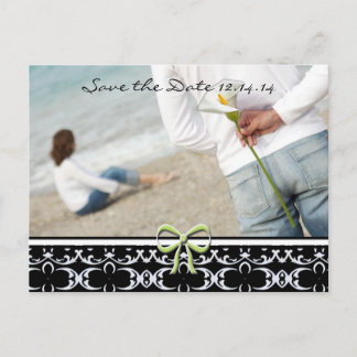 Save The Date with Your Photos Announcement Postcard