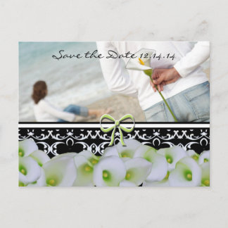 Save The Date with Your Photos Announcement Postcard