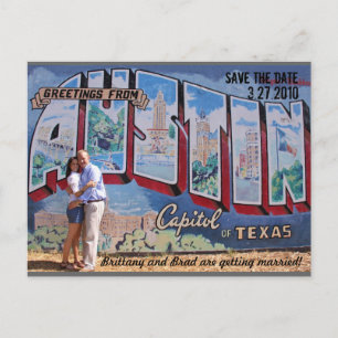 Save the Date's Announcement Postcard