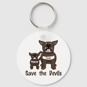 Save the Devils Key Ring