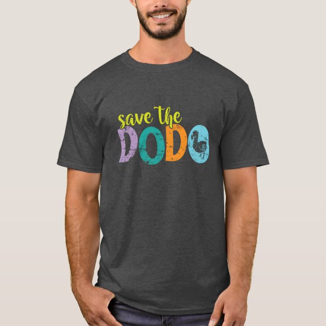 Save the Dodo Bird from Mauritius boy T-Shirt (Front)