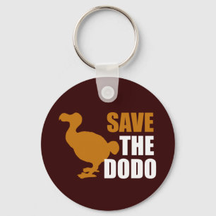 Save The Dodo Bird! Key Ring