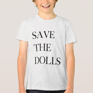 Save The Dolls Official Protect The Dolls Tri-Blend Shirt