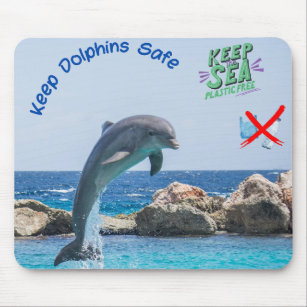 Save the dolphin mouse mat, dolphin mouse mat